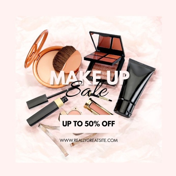 makeup, cosmetics, beauty products, face makeup, makeup set, beauty essentials, sale promotion, limited time deal, flat lay, warm, bold, pink, neutral, black