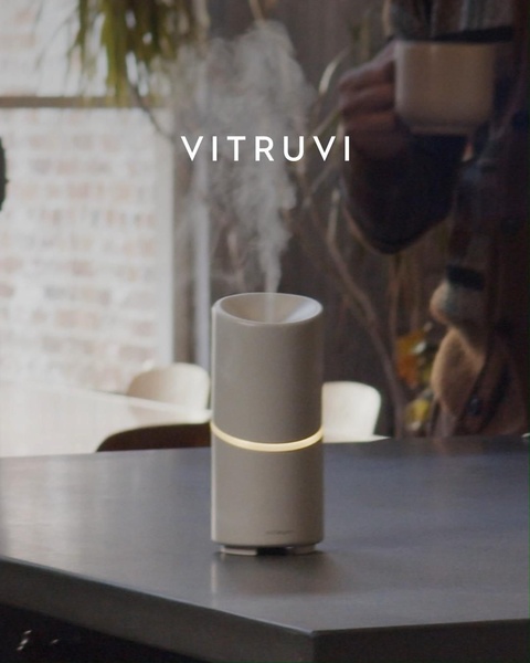 essential oil diffuser, aroma diffuser, scent diffuser, air humidifier, home fragrance device, brand awareness, lifestyle, calm, fresh, neutral