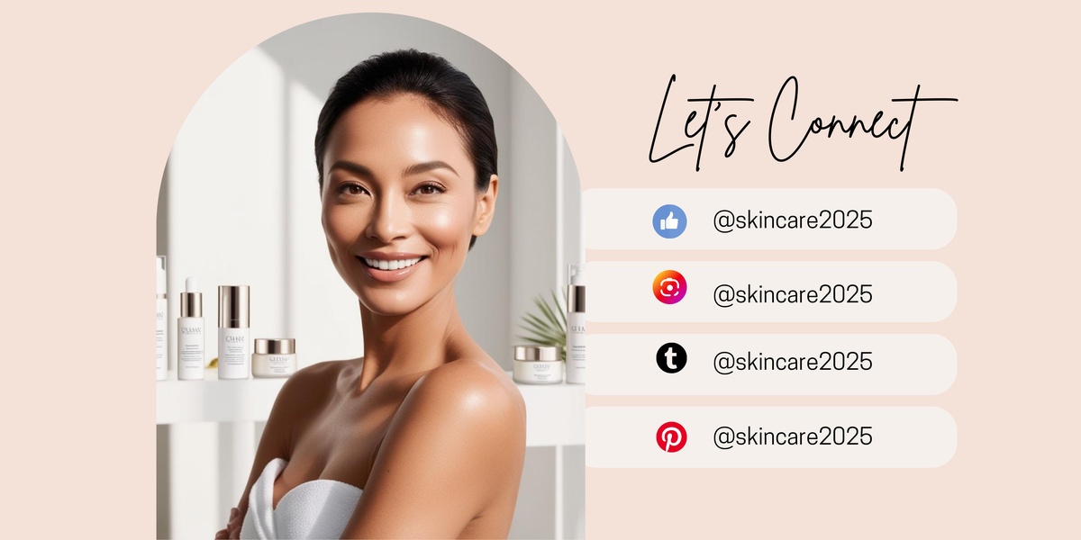 skincare, face cream, beauty products, cosmetics, skin care set, facial products, beauty routine, brand awareness, social proof, lifestyle, warm, trustworthy, neutral, pastel