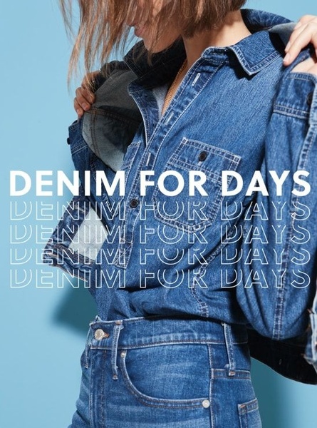 denim jacket, jean jacket, denim shirt, denim outerwear, denim clothing, denim top, new arrival, brand awareness, editorial, modern typography, bold, energetic, blue, neutral