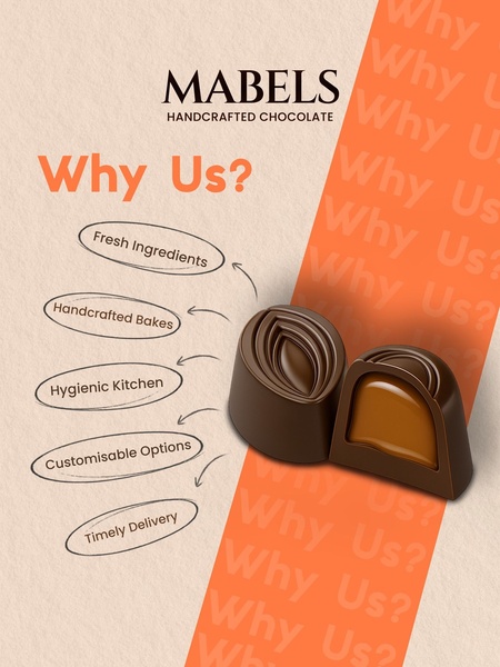 chocolate candy, artisan chocolate, chocolate truffles, filled chocolates, gourmet chocolate, chocolate confections, brand awareness, social proof, minimalist, modern typography, warm, trustworthy, orange, brown, neutral