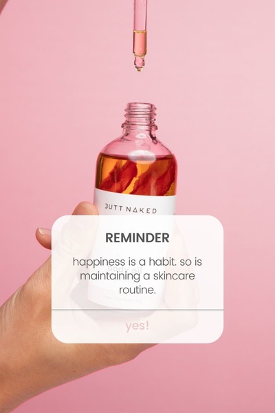 body oil, skin oil, facial serum, skincare oil, beauty oil, body serum, brand awareness, bestseller push, lifestyle, minimalist, warm, calm, pink, neutral