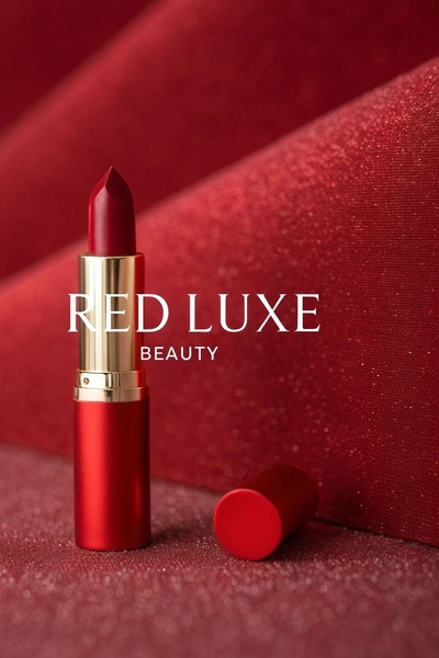 lipstick, lip color, matte lipstick, lip makeup, bullet lipstick, lip cosmetics, brand awareness, product launch, editorial, minimalist, luxurious, bold, red, gold