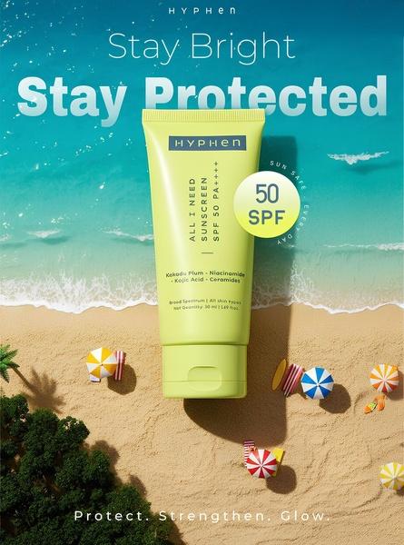 sunscreen, spf sunscreen, face sunscreen, sun protection cream, spf moisturizer, sunblock lotion, product launch, brand awareness, outdoor, modern typography, fresh, energetic, green, blue, yellow, summer sale