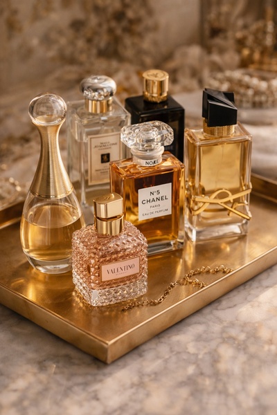 perfume, fragrance, eau de parfum, scent, cologne, bestseller push, minimalist, editorial, luxurious, calm, gold, neutral