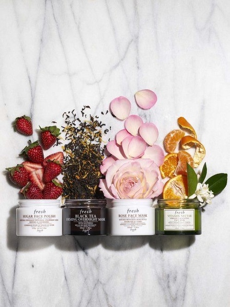 face mask, face polish, skincare jars, exfoliating mask, overnight face mask, bestseller push, minimalist, flat lay, fresh, calm, neutral, pink