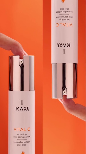 face serum, hydrating serum, anti aging serum, skincare serum, face treatment, product demo, minimalist, lifestyle, fresh, trustworthy, orange, neutral