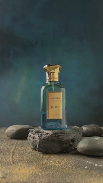 perfume, eau de parfum, fragrance, scent, cologne, bestseller push, minimalist, editorial, luxurious, calm, blue, neutral, gold