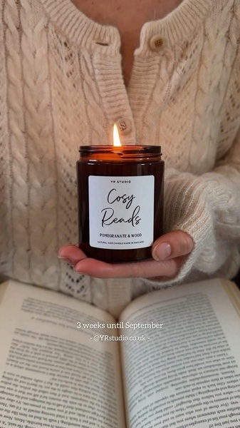 scented candle, jar candle, soy wax candle, natural wax candle, home fragrance candle, aromatherapy candle, brand awareness, new arrival, lifestyle, ugc style, warm, calm, brown, neutral