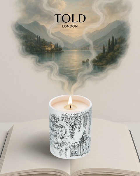 scented candle, luxury candle, home fragrance, decorative candle, votive candle, brand awareness, minimalist, editorial, calm, luxurious, neutral